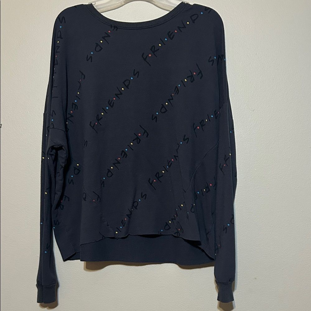 FRIENDS Navy Blue Women's Pajama Top